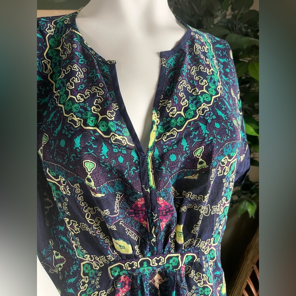Maeve Anthropology Silk Tunic Dress - Picture 9 of 9